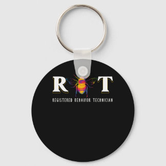 R Bee T RBT Registered Behavig technicus Sleutelhanger