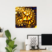 R-bestandsteen Poster (Thuiskantoor)