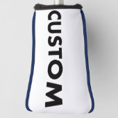 R. BLUE Piping Custom Golf Putter Headcover Blank (Draai 90)