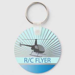 R-C Flyer-kopieerapparaat Sleutelhanger
