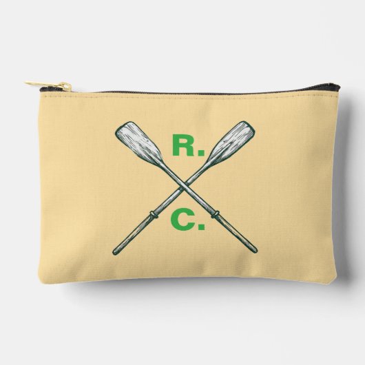 R.C. Initials Nautical Rowing Oars Etui (Voorkant)