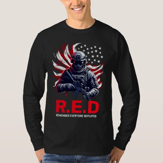 R.E.D. vrijdag  T-shirt (Voorkant)