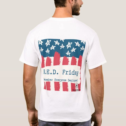 R.E.D. vrijdag T-shirt (Achterkant)