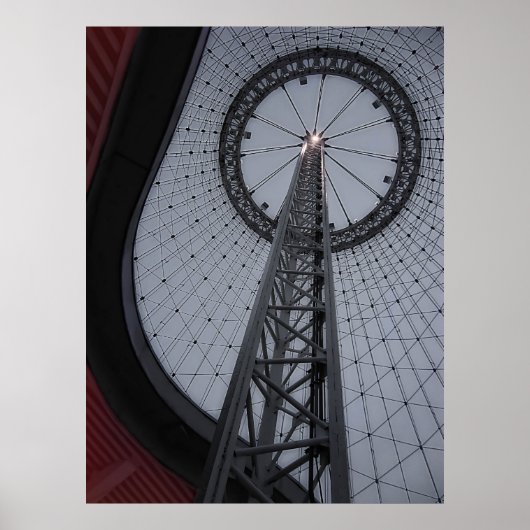 R F Tent Support Ring - Spokane Washington Poster (Voorkant)