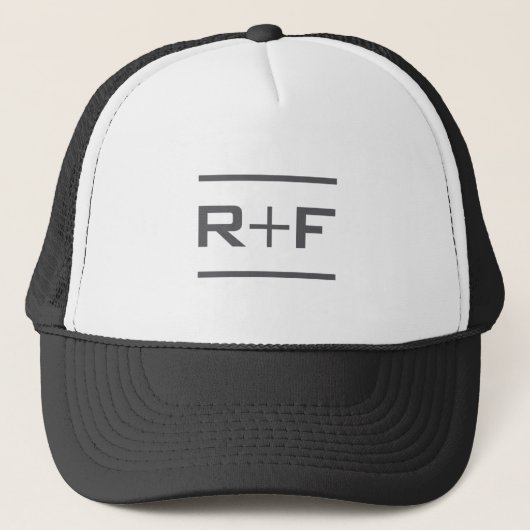 R+F Trucker Hat Pet (Voorkant)