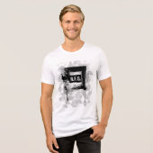 R.F.U RAW GEFOCUST ONSTOPPELBAAR STADS Tri-Blend SHIRT (Voorkant volledig)