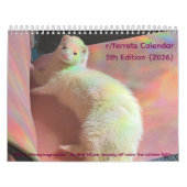 r/ferrets Calendar 5th Edition (2026) Kalender (Hoes)