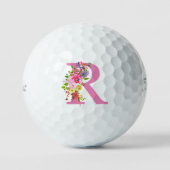 R Floral Golfballen (Voorkant)