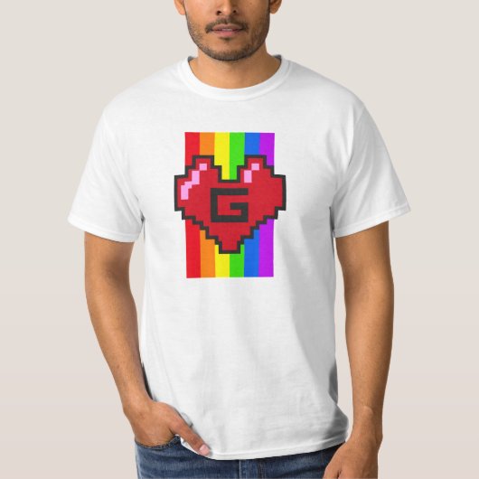 r/Gaymers Pride T-shirt (Voorkant)