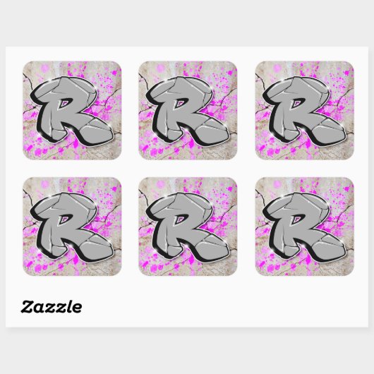 R - Graffiti stickers (Vel)