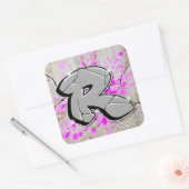 R - Graffiti stickers (Envelop)