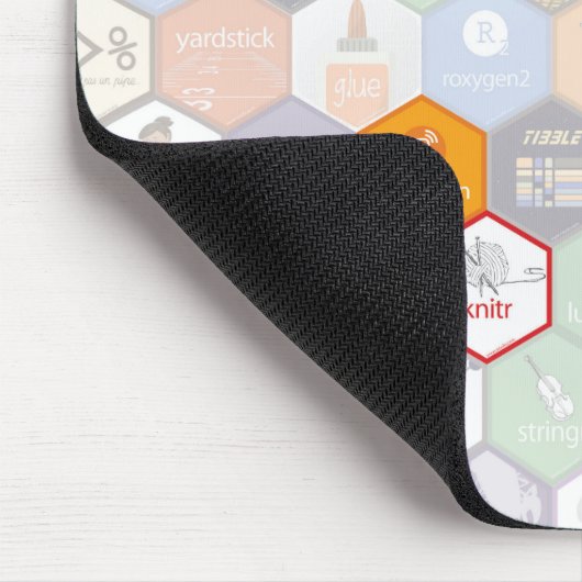 R hex muismat (Hoek)