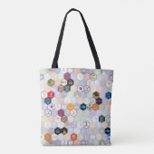 R hex tote bag (Achterkant)