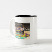 R.Hill Tweekleurige Koffiemok (Voorkant links)