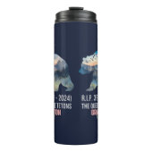 R.I.P. 399 (1996-2024) Koningin van het Tetons Bee Thermosbeker (Voorkant)