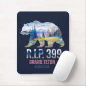 R.I.P. 399 De Koningin van het Tetons Beer Muismat (Met muis)