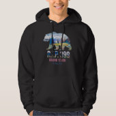 R.I.P. 399 Koningin van het Tetons Beer Hoodie (Voorkant)