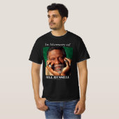 R.I.P Bill Russell Basketball T-shirt (Voorkant volledig)