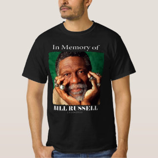 R.I.P Bill Russell Basketball T-shirt