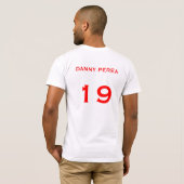 R.I.P. Danny Perea T-shirt (Achterkant volledig)