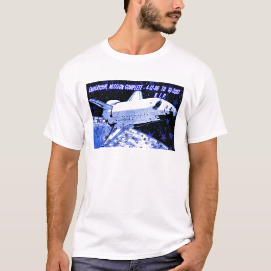 R.I.P. Endeavor, Mission Compelet_ T-shirt (Voorkant)
