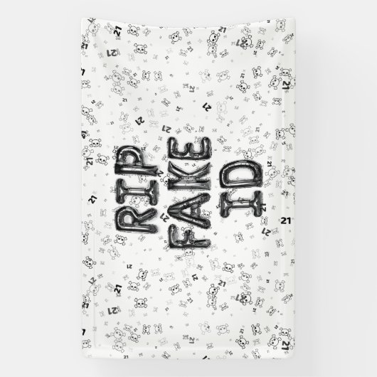 R.I.P. Fake I.D. Banner (Verticaal)