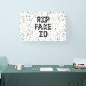 R.I.P. Fake I.D. Banner (Beurs)