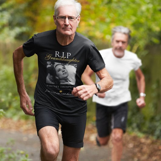 R.I.P Kleindochter Foto Memorial T-Shirt