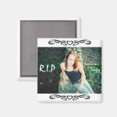 R.I.P Lanissa Magnet (Voorkant / Achterkant)