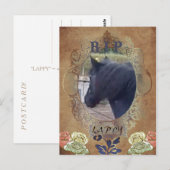 R.I.P. LAPPY - Briefkaart (Voorkant / Achterkant)