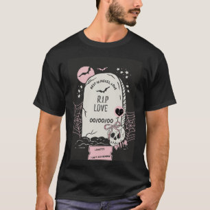 R.I.P. Liefde, Grappige Anti-Valentijnsdagkaart T-shirt