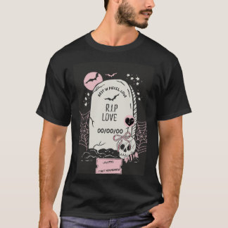 R.I.P. Love,Funny Anti-Valentine’s Day Card T-shirt