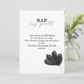 R.I.P. Mijn 30ste verjaardag Kaart (Staand voorkant)