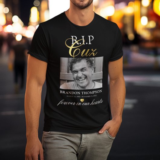 R.I.P. neef Cuz Foto Memorial T-shirt