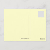 R.I.P. polair beer Knut waterverf Briefkaart (Achterkant)