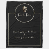 R.I.P. (Relax is aangenaam) Fleece Deken (Voorkant)