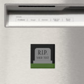 R.I.P. Rust In Vrede grafsteen grafmagneet Magneet (Insitu (Vaatwasser))