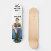 R.I.P TRENT WHITE SKATEBOARD (Voorkant)
