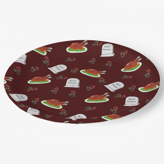 R.I.P Turkije Kerstfeest Bord (Gekanteld)