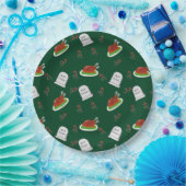 R.I.P Turkije Kerstfeest Borden - stijl 2 Papieren Bordje (Feest)