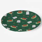 R.I.P Turkije Kerstfeest Borden - stijl 2 Papieren Bordje (Gekanteld)