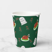 R.I.P Turkije Kerstfeest Cups - stijl 2 Papieren Bekers (Achterkant)