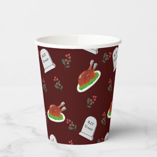 R.I.P Turkije Kerstfeest Cups - stijl 3 Papieren Bekers (Links)