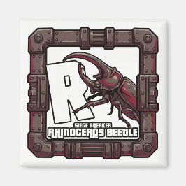 R is for Rhinoceros Beetle – GTA Style ABC Learnin Magneet