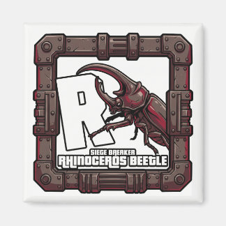 R is for Rhinoceros Beetle – GTA Style ABC Learnin Magneet