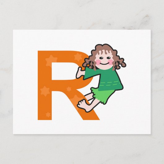R is voor... briefkaart (Voorkant)