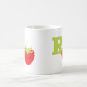 R is voor frambozen koffiemok (Center)