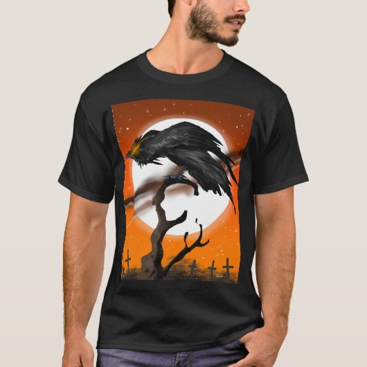 R is voor Raven T-shirt (Voorkant)