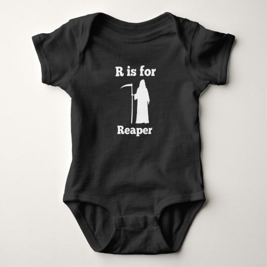 R is voor Reaper Romper (Voorkant)