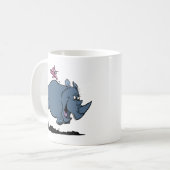 R is voor Rhino Koffiemok (Voorkant links)
